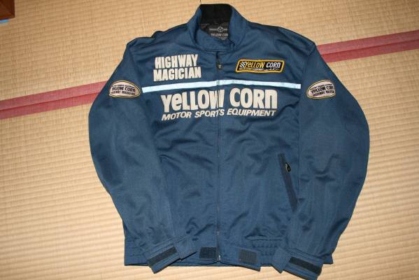 YELLOW CORN ALLメッシュジャケット YELLOW CORN メッシュ JKT LLサイズ これから夏ライディングに快適な