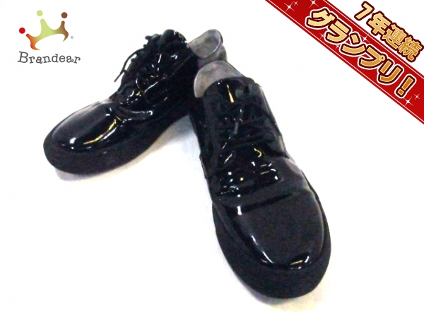 ビームス シューズ 41 メンズ 黒 エナメル（レザー） BEAMS