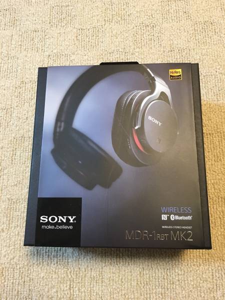 ソニー(SONY) 美品 SONY ワイヤレスヘッドホン Bluetooth MDR-1RBTMK2