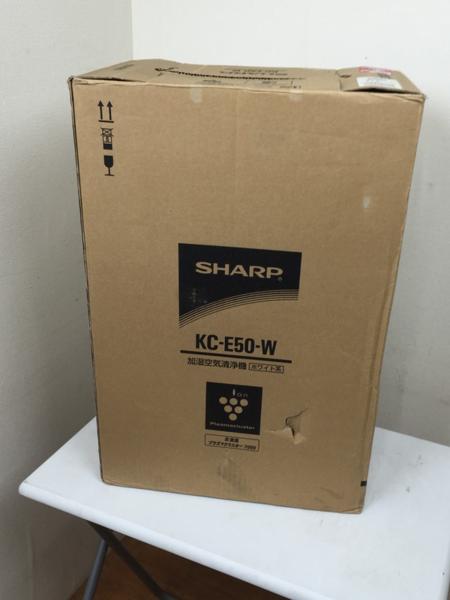 SHARP KC-E50-W 空気清浄機 プラズマクラスター シャープ KC-E50-W