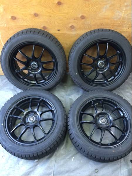 195/50R16ブリザックREVO GZスタッドレス エンケイホイール付