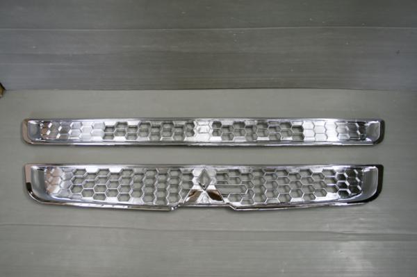三菱ふそう スーパーグレート オールメッキ グリル 上下セット トラック、ダンプ、建設機械 トラック、ダンプ