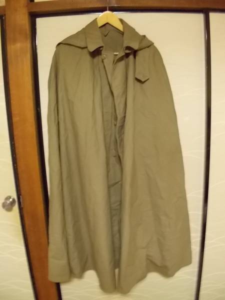 大日本帝国陸軍　マント　完全品　日本軍陸軍軍服銃剣