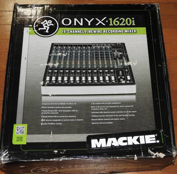 16CHアナログミキサー MACKIE ONYX 1620i Mackie Onyx 1620i 16