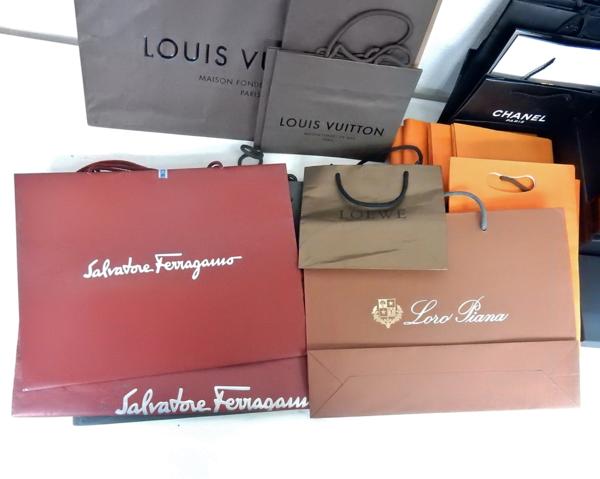 CHANEL/HERMES/ルイヴィトン/カルティエ　ギフト箱　布袋セット ブランド紙袋 箱 大量セット エルメス シャネル ルイヴィトン 他