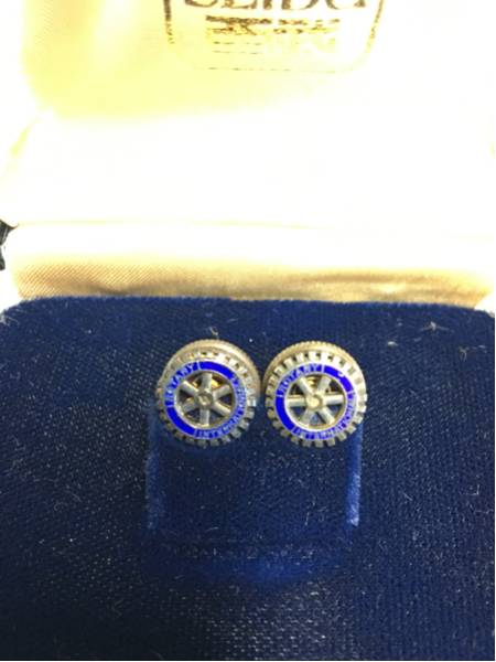 ROTALY INTERNATIONAL ロータリークラブ ピンバッチ 襟章 ロータリー