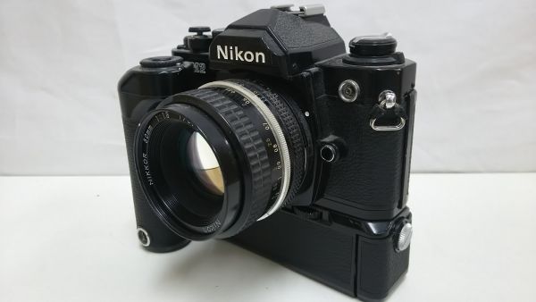 1円～ ニコン Nikon FM2 NIKKOR 50mm 1:1.8 ジャンク DY486-95