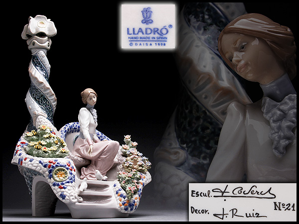 NM020 限定1500体 Lladroリヤドロ 絶版「ガウディに魅せられて」
