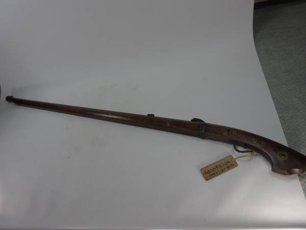 火縄銃　古式銃　銘文　芝辻長左衛門邦考　作　【登録済】　鉄砲