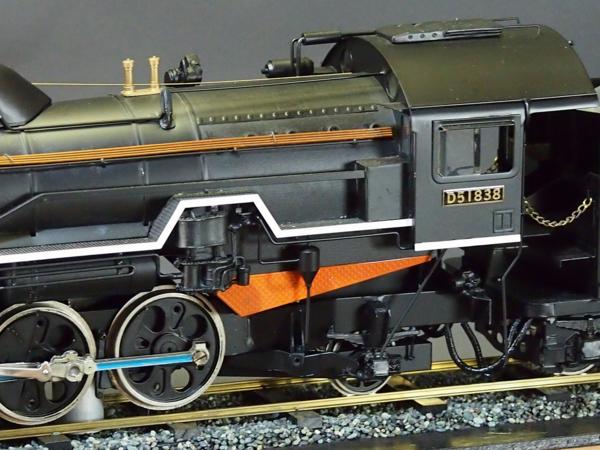 快空間】国鉄退職記念 D51型（過熱テンダー機関車）SL機関士(鉄道模型