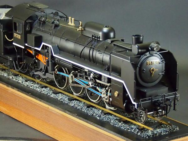 快空間】国鉄退職記念 D51型（過熱テンダー機関車）SL機関士(鉄道模型