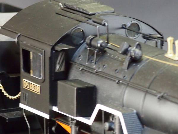 快空間】国鉄退職記念 D51型（過熱テンダー機関車）SL機関士(鉄道模型