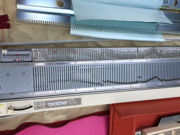 ブラザー brother ゴム編み機 KR-850 編機