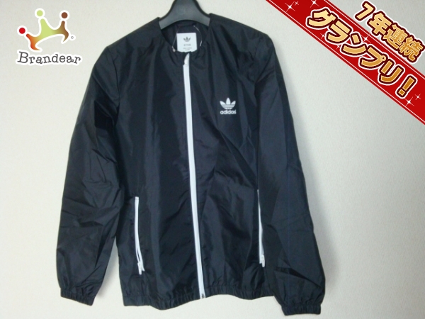 ハイク ブルゾン M メンズ 美品 ダークネイビー×白 HYKE