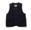 ★【エンジニアードガーメンツ】Steelhead Vest‐navy XS ベスト