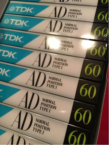 未開封品！TDKカセットテープ６０分１０本セットで♪