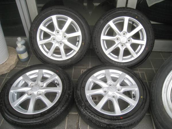 14インチ タント純正 ホイール4本 新車外し