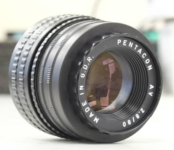 Pentacon AV(Meyer-Optik Diaplan) 2.8/80 M42 バブルボケ #NE5K