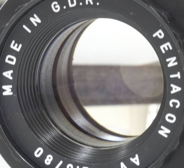 Pentacon AV(Meyer-Optik Diaplan) 2.8/80 M42 バブルボケ #NE5K