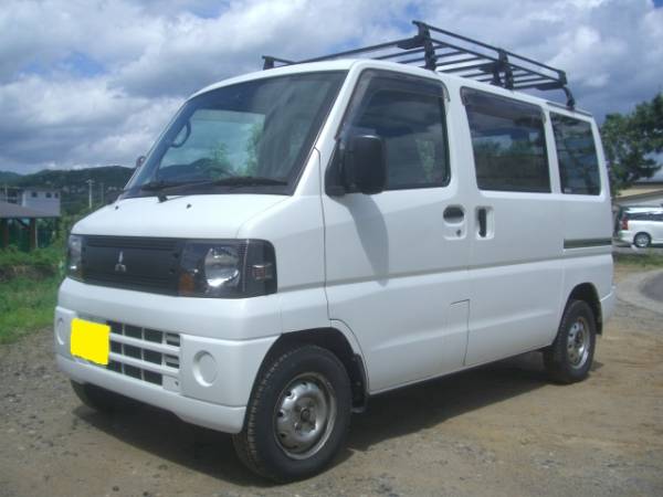 車検３０年６月迄！ミニキャブバンオートマ４ＷＤルーフキャリア