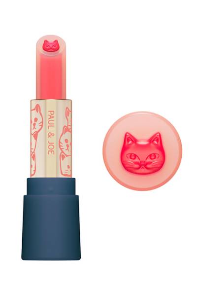 猫リップ*ポール&ジョー*リップスティックL 002 ネイビーケース