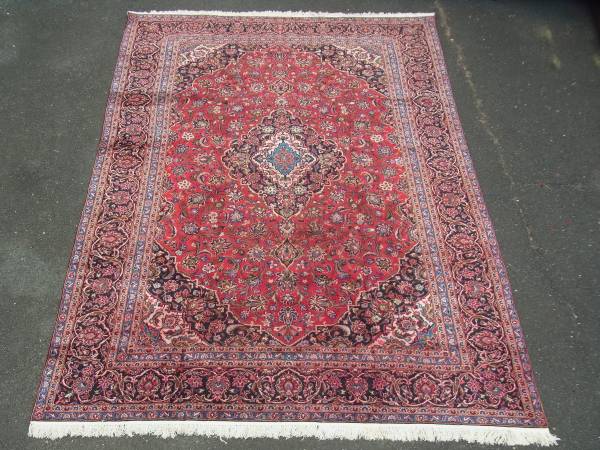 ペルシャ絨毯◆大判◆アンティーク家具◆手織り☆彡388×272cm