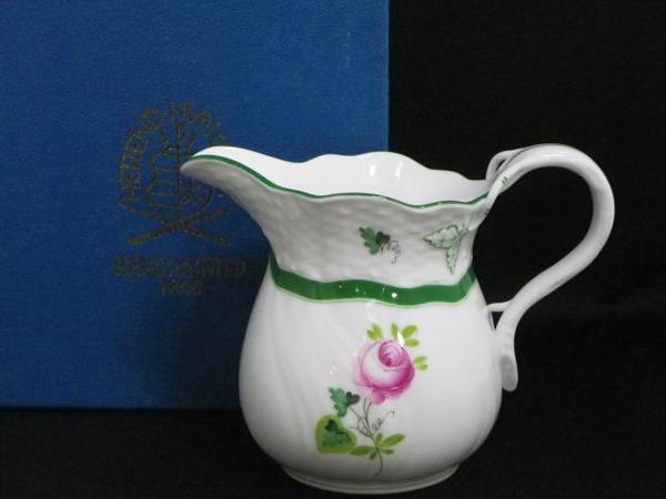 【WE】ヘレンド ウイーンの薔薇 ミルクジャグ