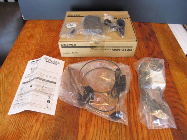 ☆ UNI-PEX ユニペックス ワイヤレスマイク WM-3120 ユニペックス 製品