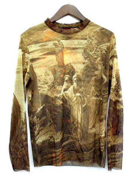 ジャンポールゴルチエ クラシック カットソー 長袖 48 茶