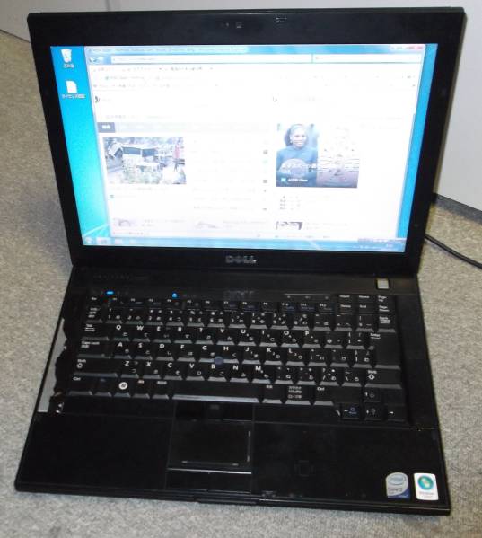 Dell Latitude E6400 動作品(ACアダプタ付属）