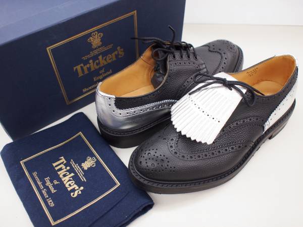 Tricker’s SOPHNET ウィングチップシューズ トリッカーズ UK9