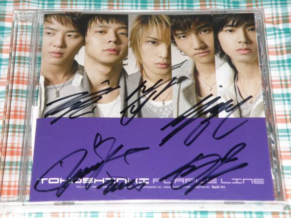 東方神起＠日本16th：Purple Line（Bigeast盤CD）＠直筆サイン 【公式