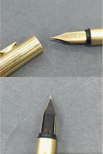 MONTBLANC モンブラン ノブレス ゴールドカラー ペン先 585 万年筆