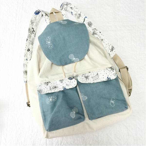 ミナペルホネン*ハンドメイド リュック 帆布 リバティ 【公式通販】