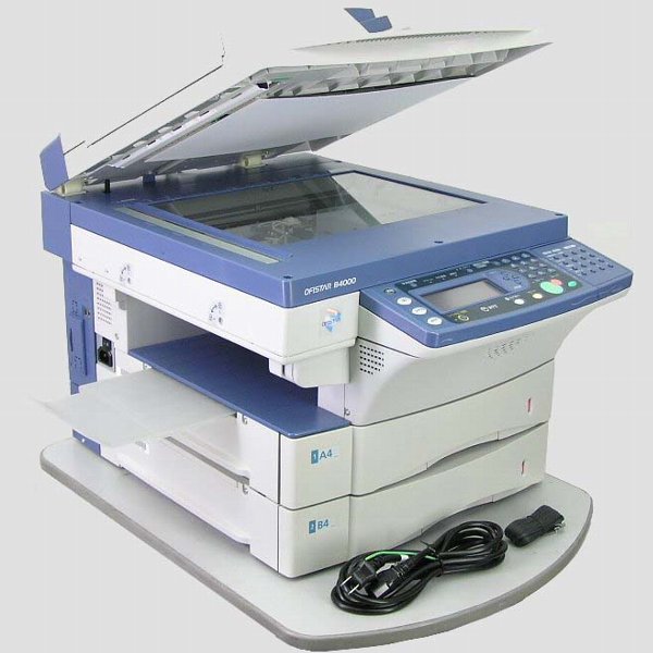 ■△NTT B4000(FAX複合機）使用少ない5，038枚!中古品(40)