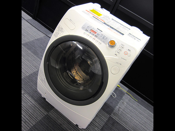 W0135●TOSHIBA ZABOON TW-G520L ドラム式洗濯乾燥機 9.0kg 12年