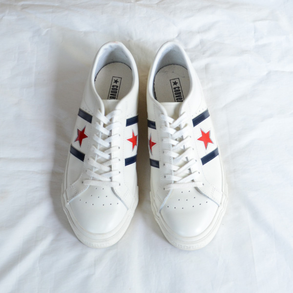 美used コンバース ジャックスター レザー 9ハーフ (28cm)