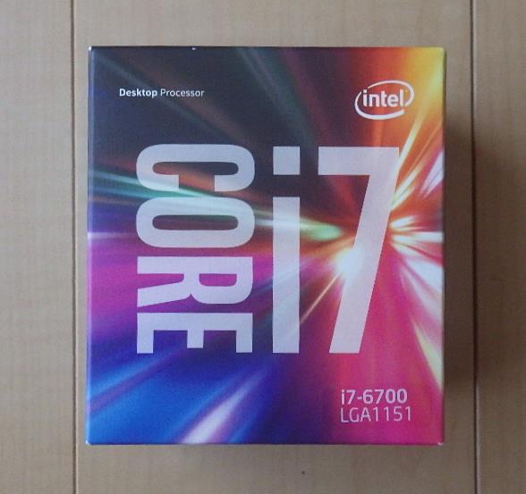 未開封新品 インテル Intel CPU Core i7-6700 BOX