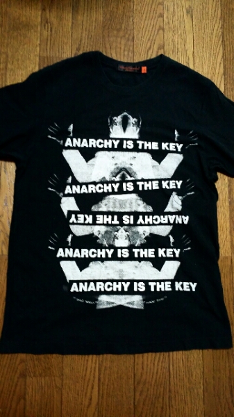 アンダーカバーUNDERCOVERISM Tシャツ ANARCHY 2サイズ 