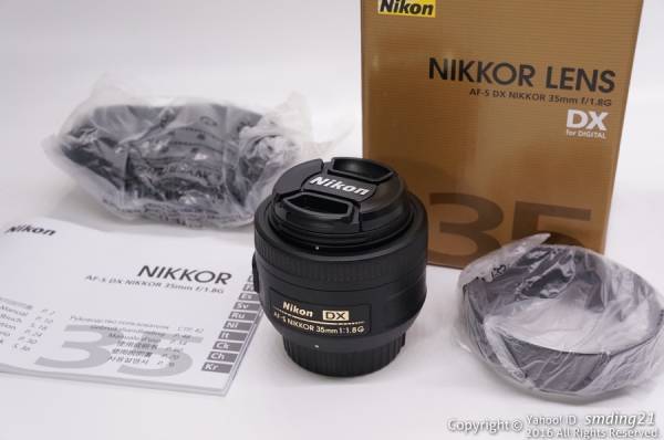 ☆新品同様☆Nikon ニコン AF-S DX NIKKOR 35mm F1.8G ニコン 一眼