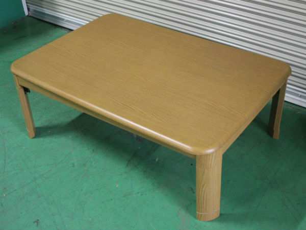 中古 こたつ YAMAZEN ML-1202H 長方形 120×80cm 510W[r+]95914