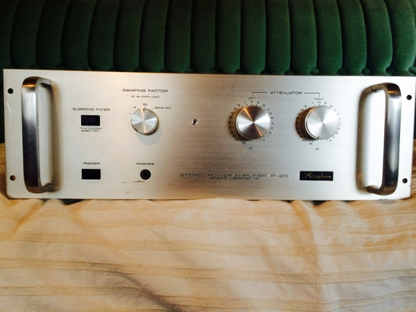 アキュフェーズ P-20 パワーアンプ Accuphase 【公式通販】