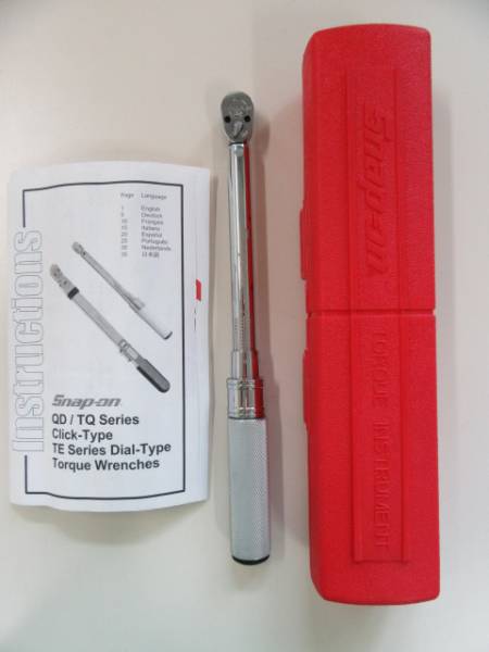 Snap-on スナップオン 1QD1RN25 1/4トルクレンチ 中古 美品