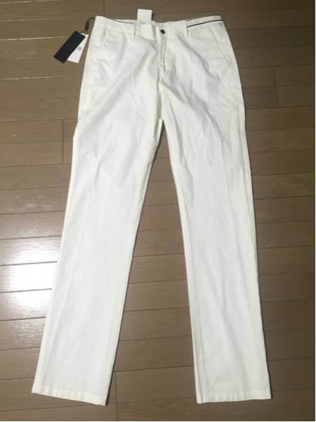 新品 ヴェルサーチ ズボン スラックス パンツ 33 ホワイト
