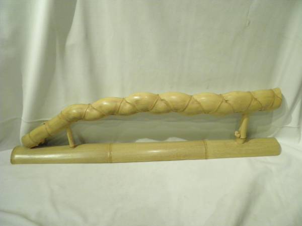 白亀甲竹結界 中古 箱無し(検索 茶道具竹細工茶器茶室衝立炉屏