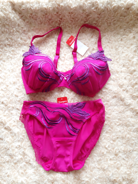 ☆かわいい☆トリンプ☆セサ☆新品タグ付き☆ブラC75&ショーツM