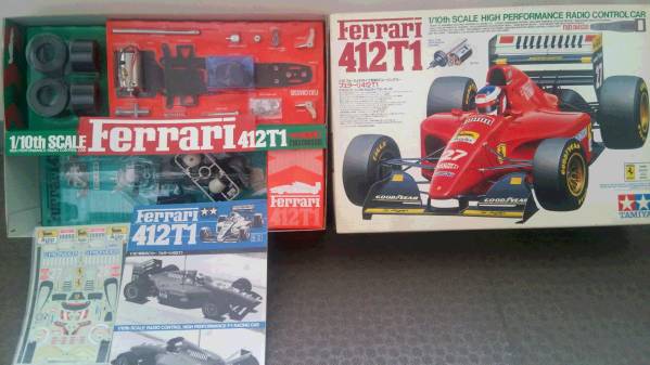 タミヤ Ferrari 412T1 1/10スケール RCカー組み立てキット 田宮模型 1