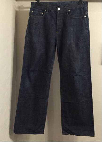 希少 Dior homme 09SS ワイド バギー デニム 30 ディオールオム 【公式 