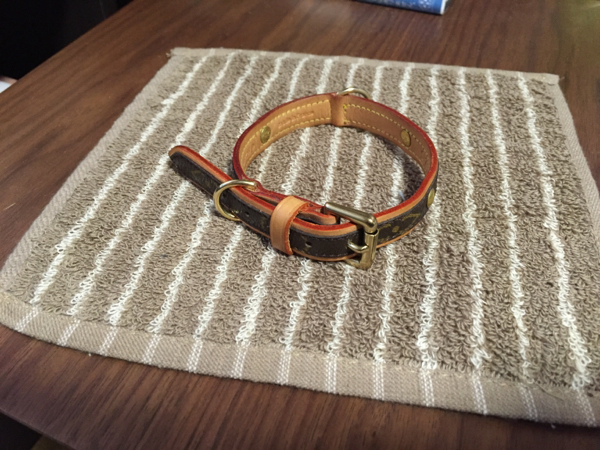 /Louis Vuitton/モノグラム/コリエバクスター首輪/小型犬用/