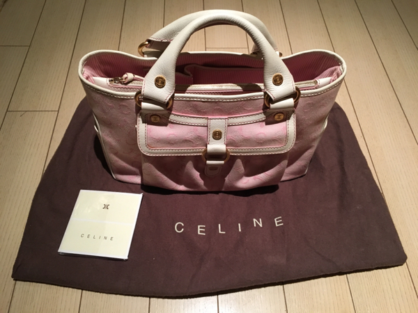 ブギーバッグ ピンク CELINE(セリーヌ) ハンドバッグ CELINE（セリーヌ 